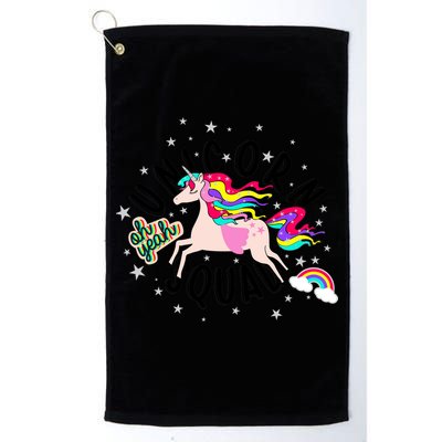 Unicorn Squad Oh Yeah Golf Towel