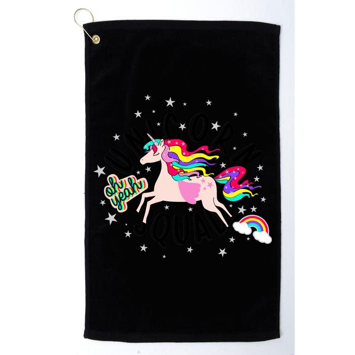 Unicorn Squad Oh Yeah Golf Towel
