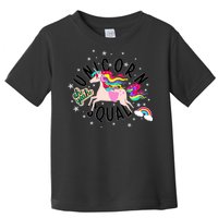 Unicorn Squad Oh Yeah Toddler T-Shirt