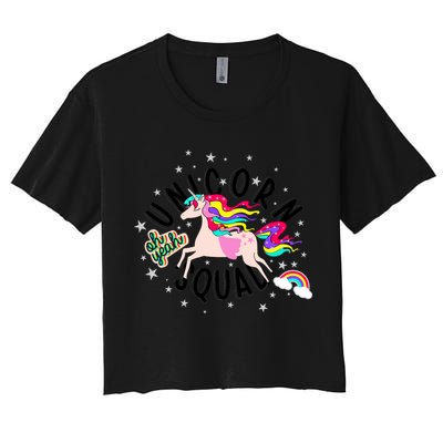 Unicorn Squad Oh Yeah Crop Top