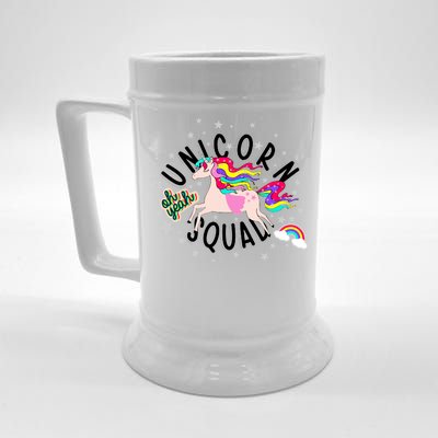 Unicorn Squad Oh Yeah Beer Stein