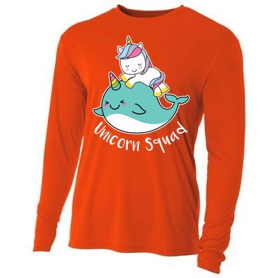 Unicorn Squad Whale Cooling Performance Long Sleeve Crew