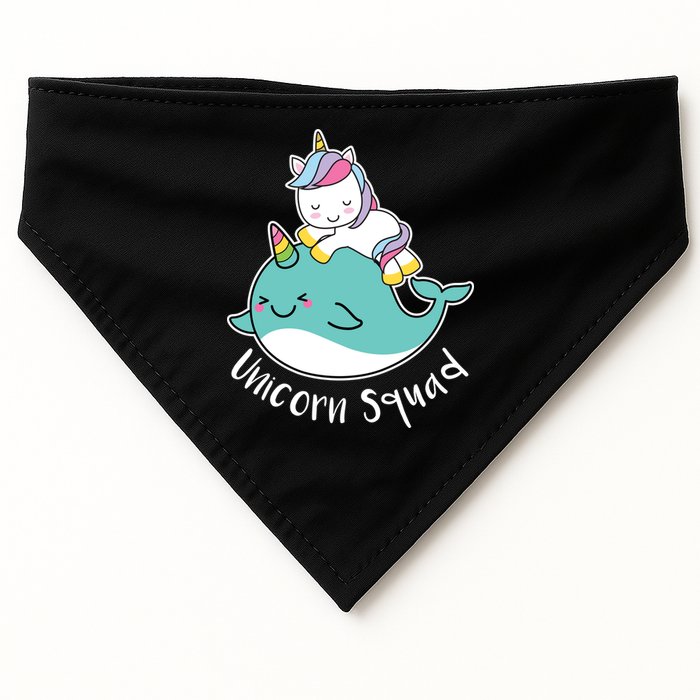 Unicorn Squad Whale USA-Made Doggie Bandana