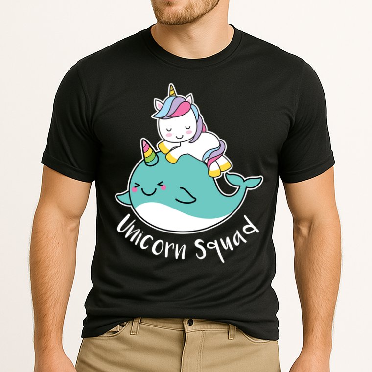 Unicorn Squad Whale Performance Shirt