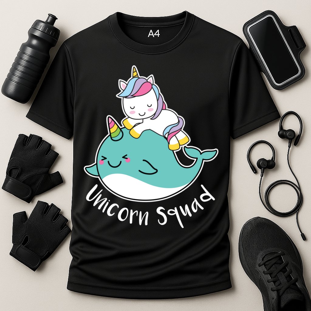 Unicorn Squad Whale Performance Shirt