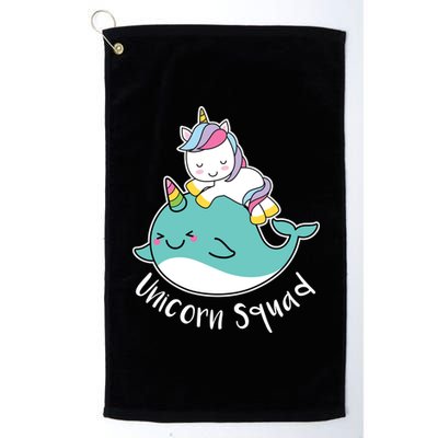 Unicorn Squad Whale Platinum Collection Golf Towel