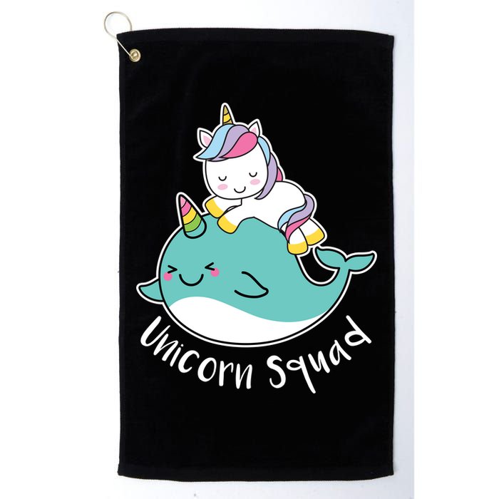 Unicorn Squad Whale Golf Towel