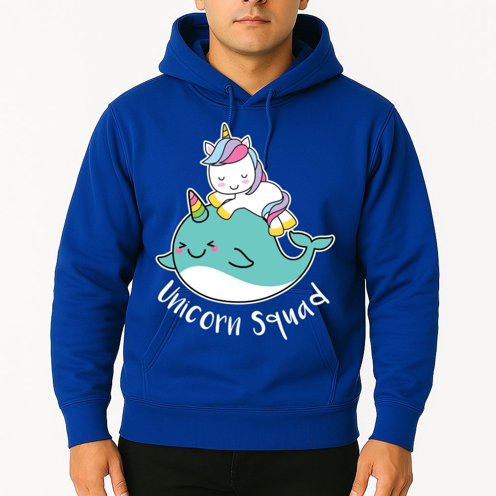 Unicorn Squad Whale Hoodie