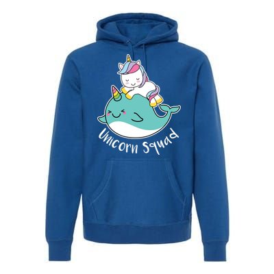 Unicorn Squad Whale Premium Hoodie