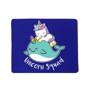 Unicorn Squad Whale Mousepad