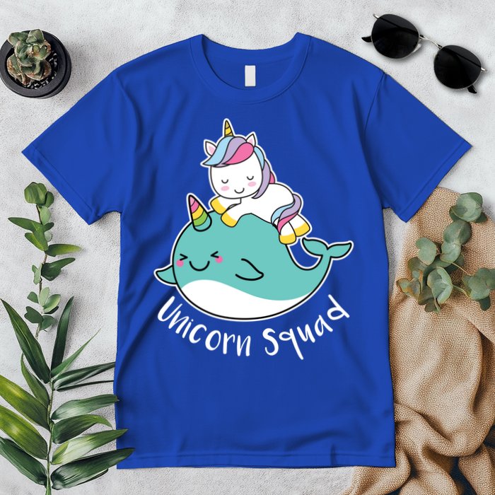 Unicorn Squad Whale Premium T-Shirt