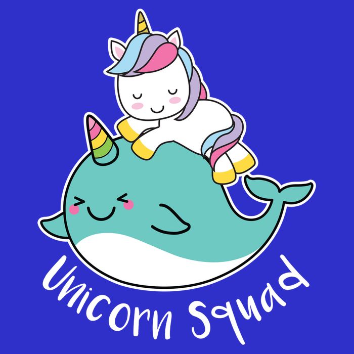 Unicorn Squad Whale Premium T-Shirt