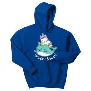 Unicorn Squad Whale Kids Hoodie