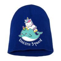 Unicorn Squad Whale Short Acrylic Beanie