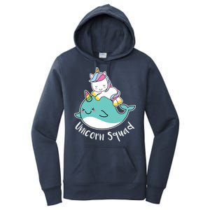 Unicorn Squad Whale Women's Pullover Hoodie