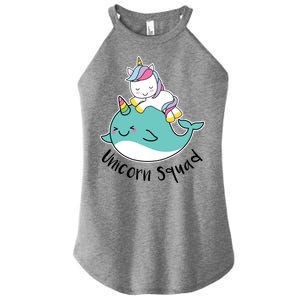 Unicorn Squad Whale Women's Perfect Tri Rocker Tank