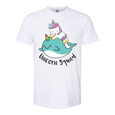 Unicorn Squad Whale Softstyle CVC T-Shirt