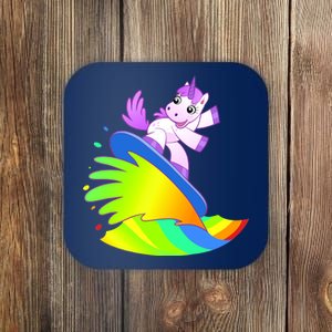 Unicorn Surfing On the Rainbow Coaster