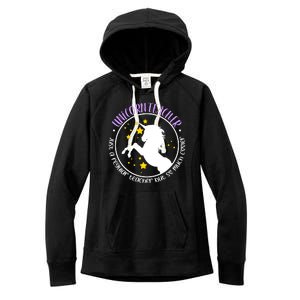 Unicorn Teacher Just A Regular Teacher But So Much Cooler Women's Fleece Hoodie