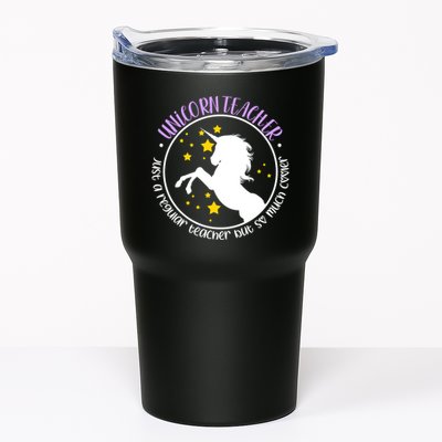 Unicorn Teacher Just A Regular Teacher But So Much Cooler Tumbler