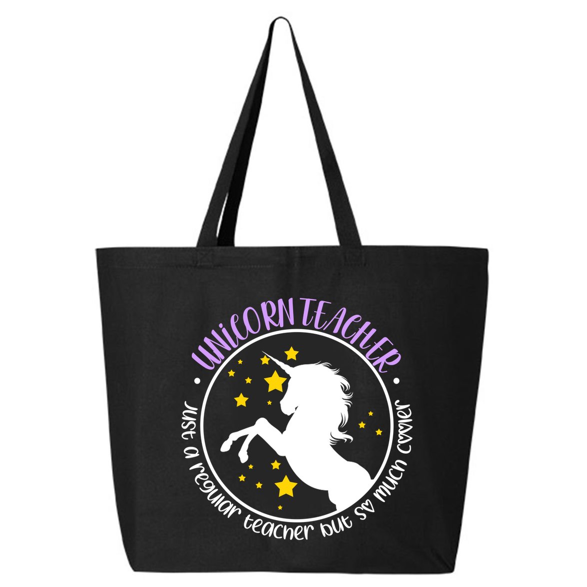 Unicorn Teacher Just A Regular Teacher But So Much Cooler 25L Jumbo Tote