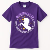 Unicorn Teacher Just A Regular Teacher But So Much Cooler Tall T-Shirt