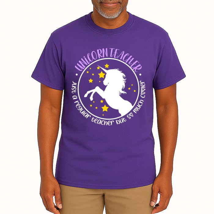 Unicorn Teacher Just A Regular Teacher But So Much Cooler Tall T-Shirt