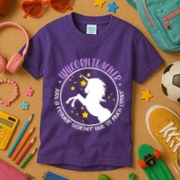 Unicorn Teacher Just A Regular Teacher But So Much Cooler Kids T-Shirt
