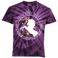 Unicorn Teacher Just A Regular Teacher But So Much Cooler Kids Tie-Dye T-Shirt