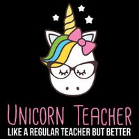Unicorn Teacher Like A Regular Teacher But Better Backpack