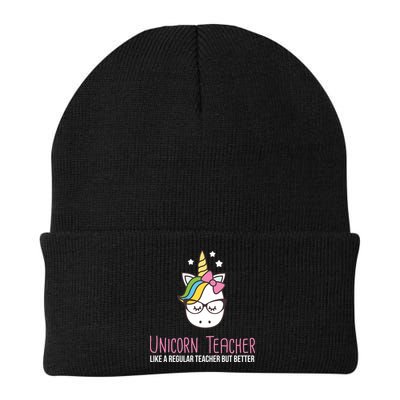 Unicorn Teacher Like A Regular Teacher But Better Beanie