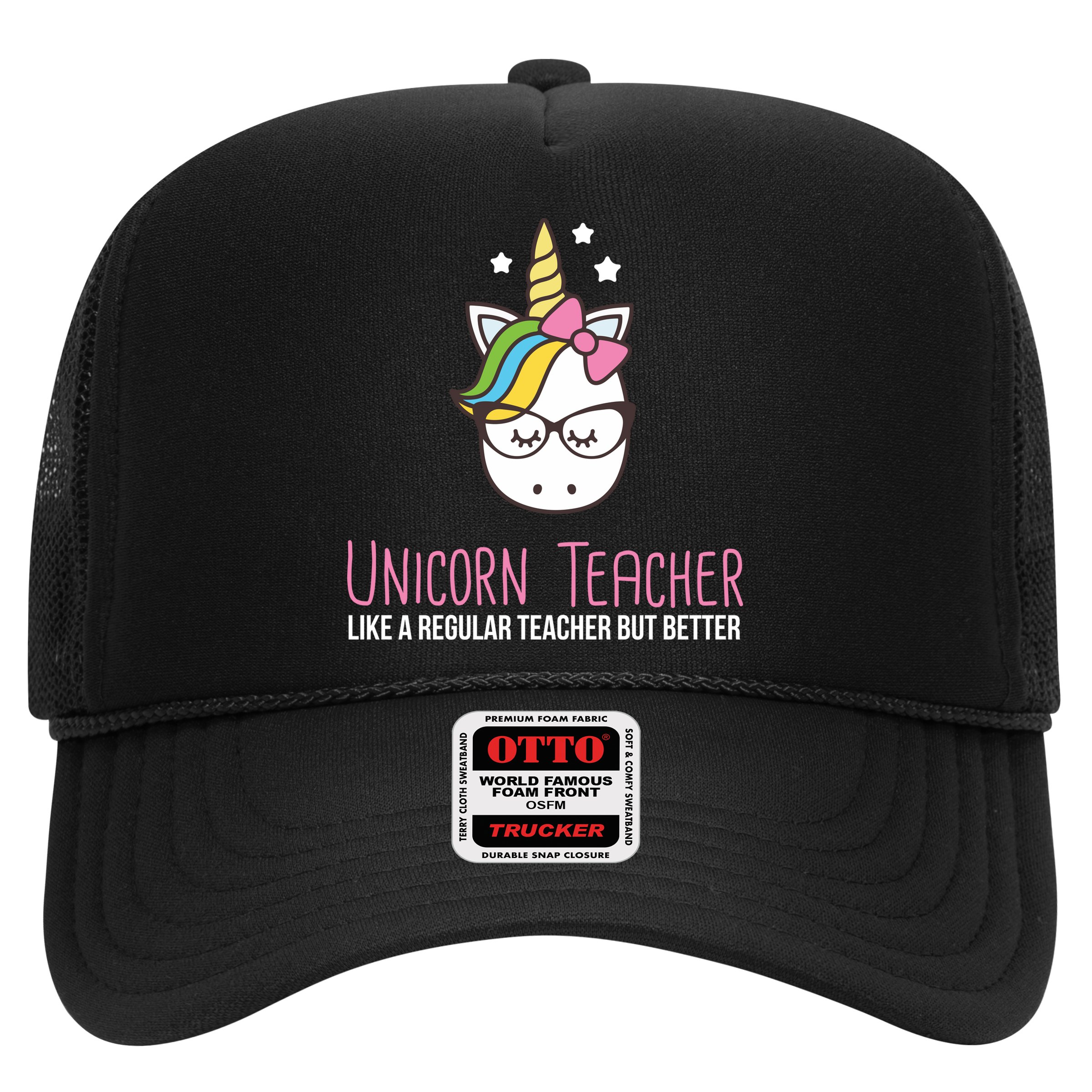 Unicorn Teacher Like A Regular Teacher But Better Hat