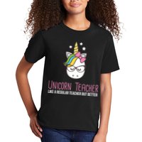 Unicorn Teacher Like A Regular Teacher But Better Kids T-Shirt