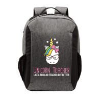 Unicorn Teacher Like A Regular Teacher But Better Vector Backpack