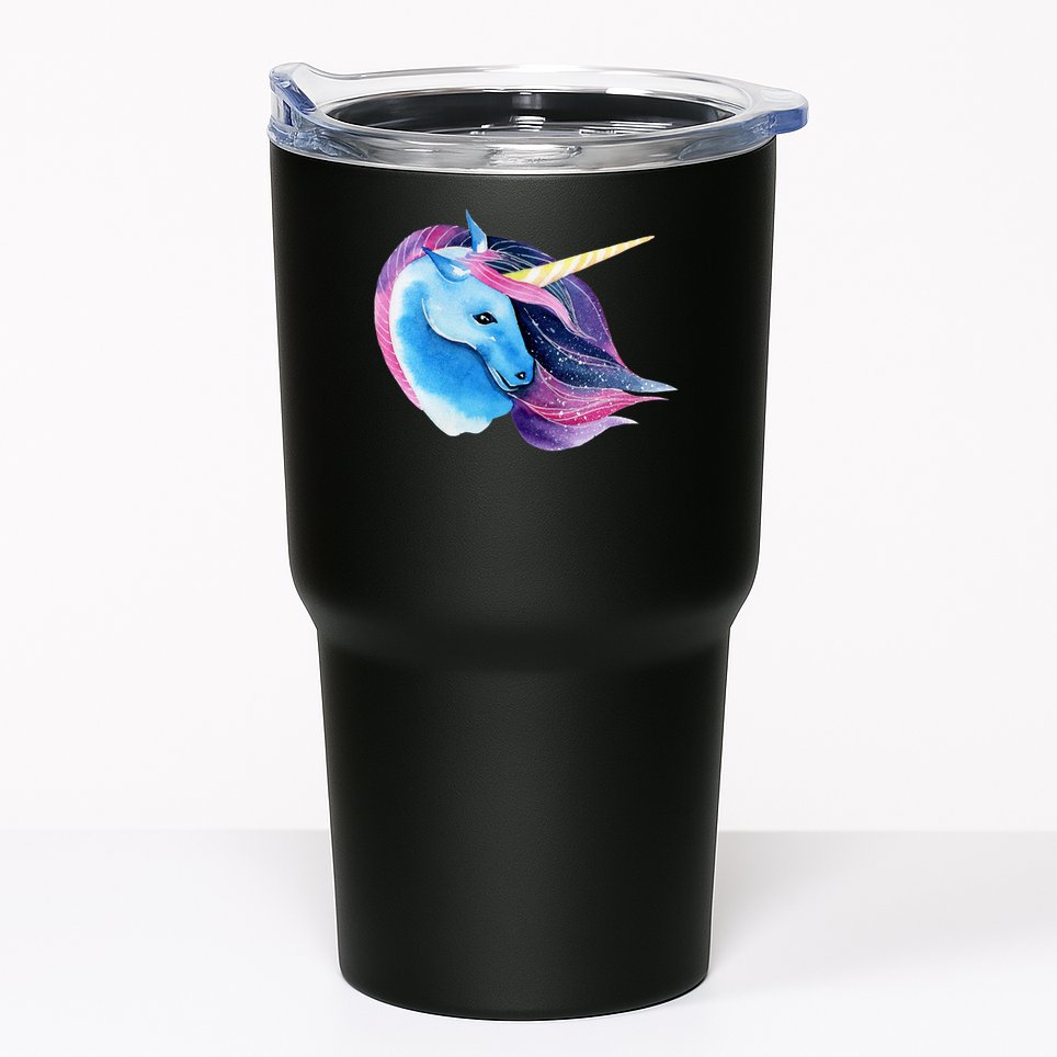 Unicorn Watercolor Tumbler