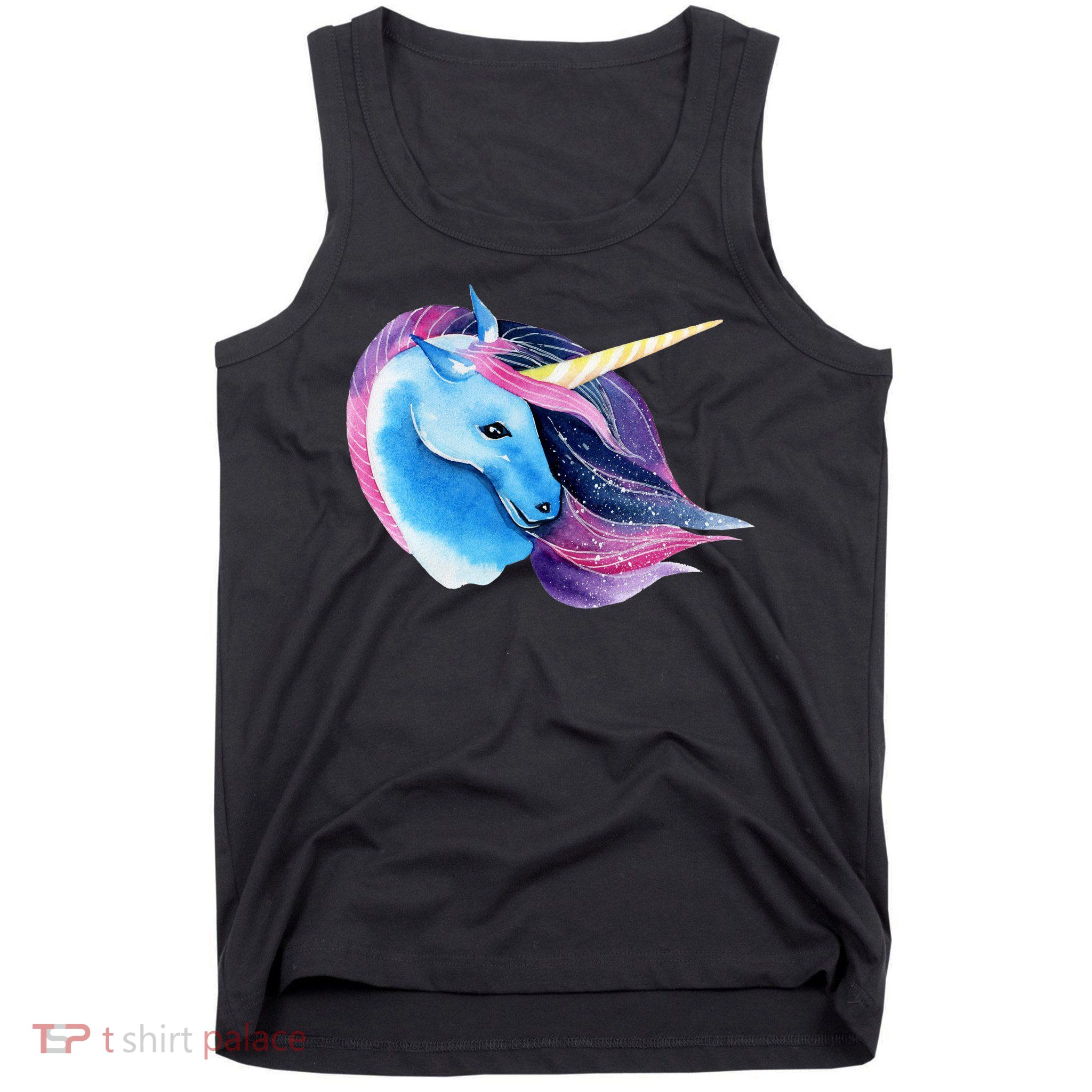 Unicorn Watercolor Tank Top