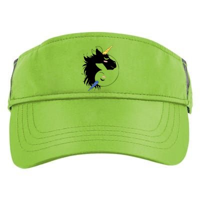 Unicorn Ying Yang Adult Drive Performance Visor