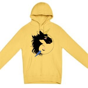 Unicorn Ying Yang Premium Pullover Hoodie