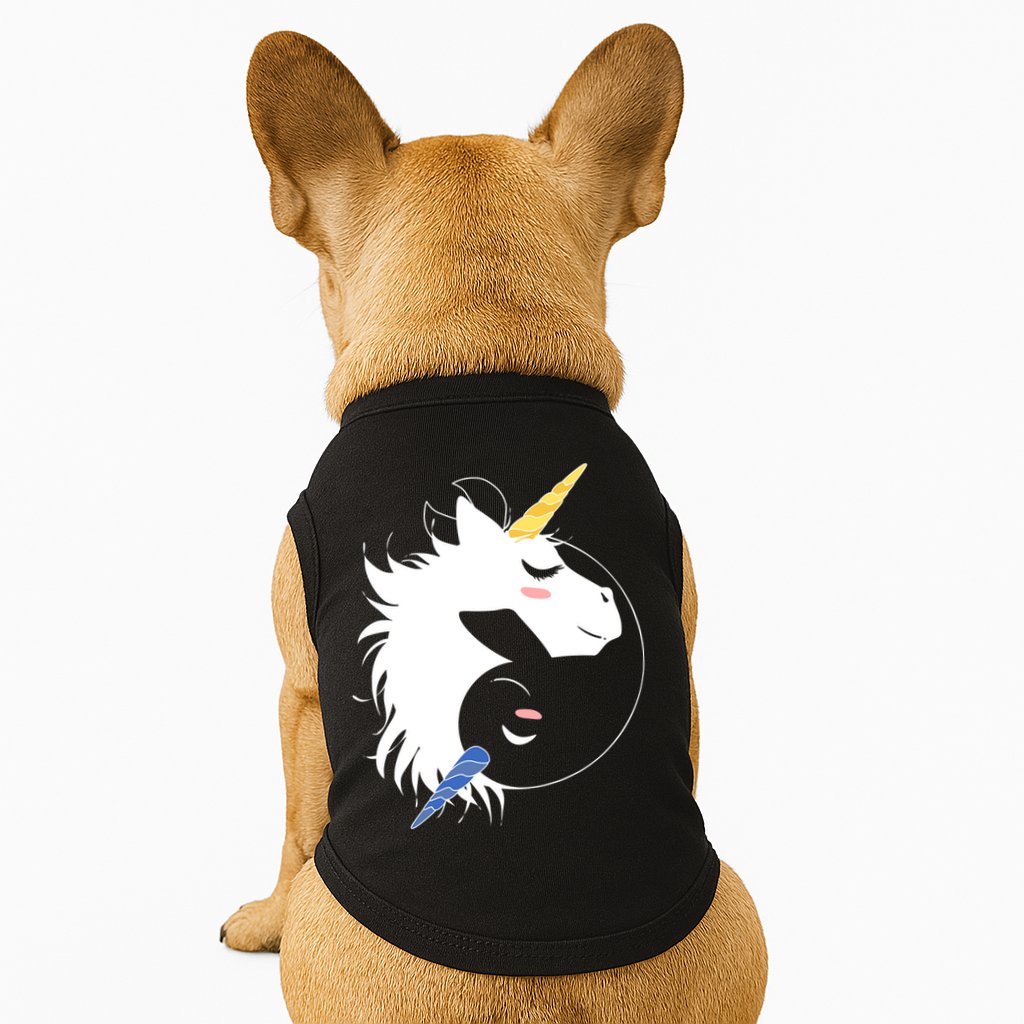 Unicorn Ying Yang Doggie Tank