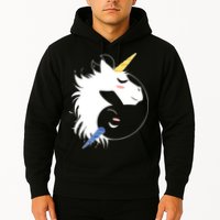 Unicorn Ying Yang Hoodie