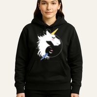 Unicorn Ying Yang Hoodie