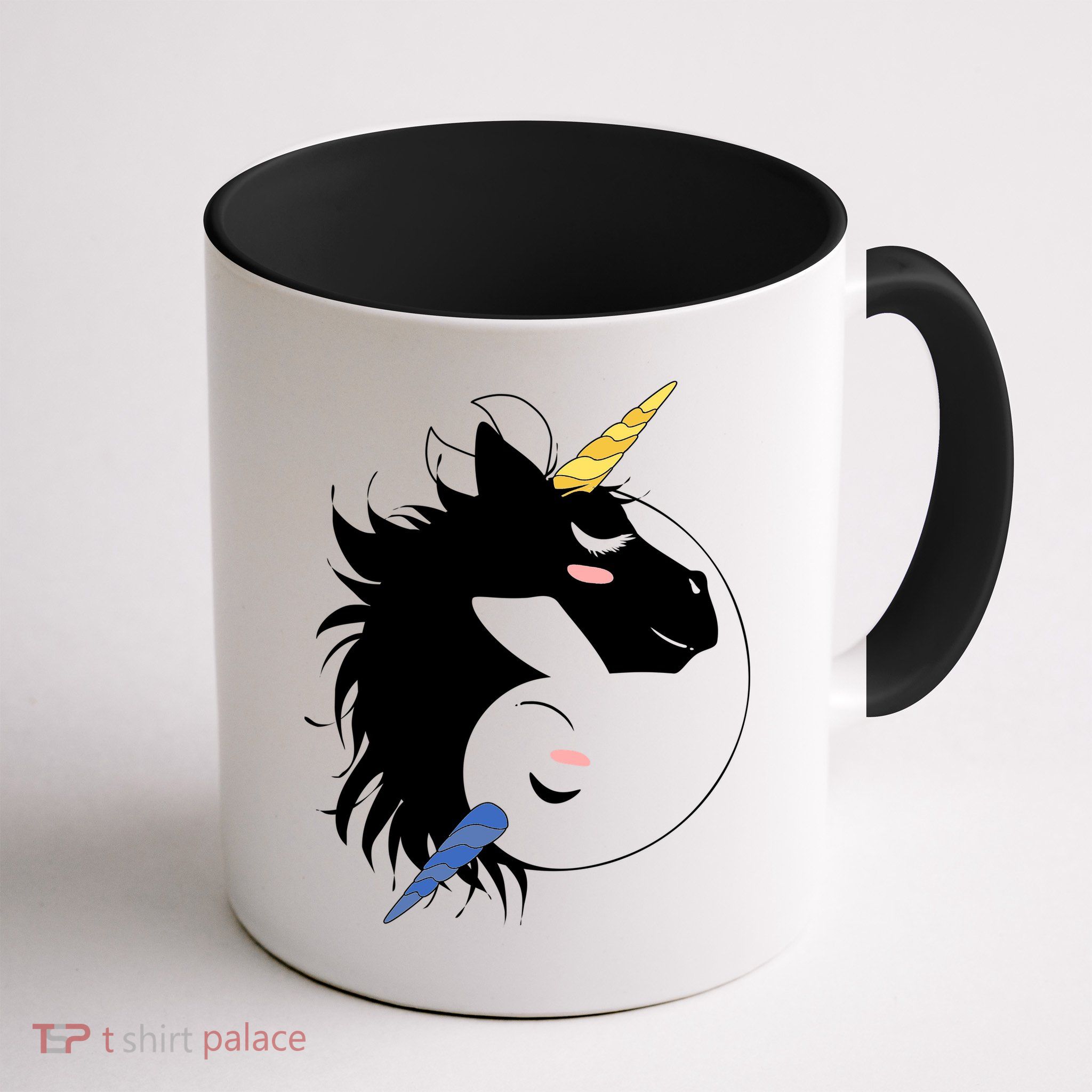 Unicorn Ying Yang Mug