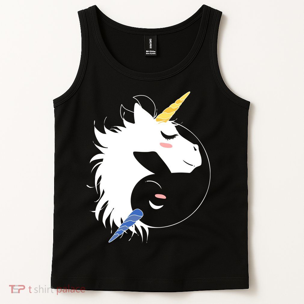Unicorn Ying Yang Tank Top