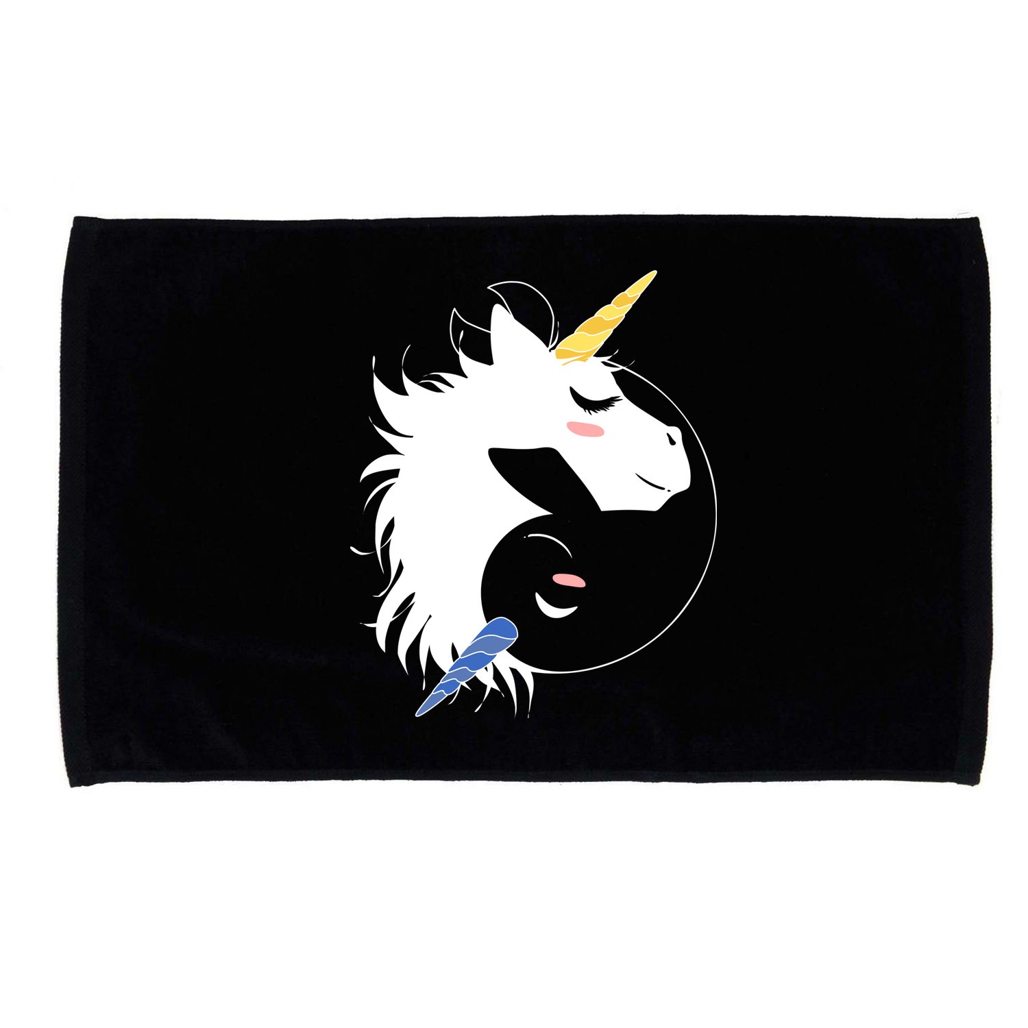 Unicorn Ying Yang Microfiber Hand Towel