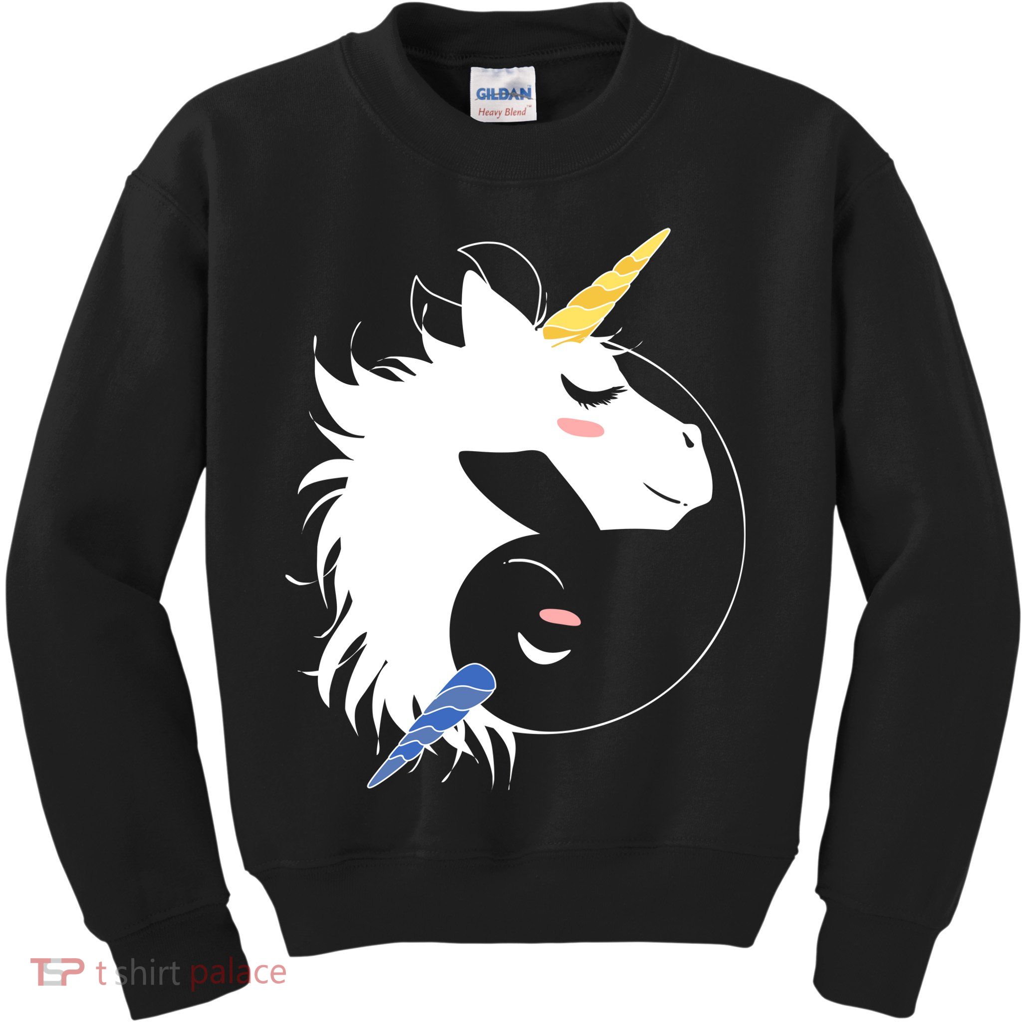 Unicorn Ying Yang Kids Sweatshirt