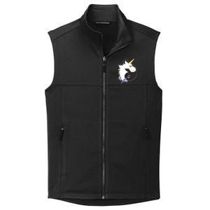 Unicorn Ying Yang Collective Smooth Fleece Vest