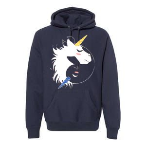 Unicorn Ying Yang Premium Hoodie