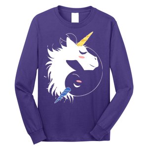 Unicorn Ying Yang Long Sleeve Shirt