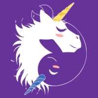 Unicorn Ying Yang Long Sleeve Shirt