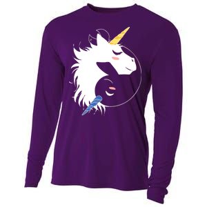 Unicorn Ying Yang Cooling Performance Long Sleeve Crew